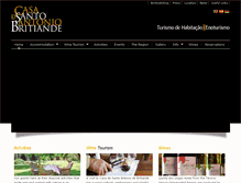 Tablet Screenshot of casasantoantoniobritiande.com
